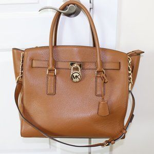 Michael Kors Hamilton Saffiano Satchel
